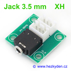 Adapter Jack 3.5 mm stereo JST XH