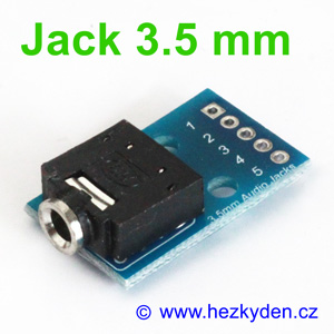 Adapter Jack 3.5 mm stereo