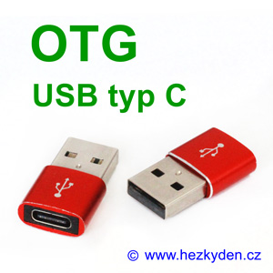 Adapter redukce OTG USB typ C