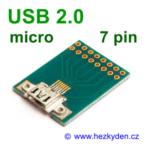 Adapter USB micro 7 pin