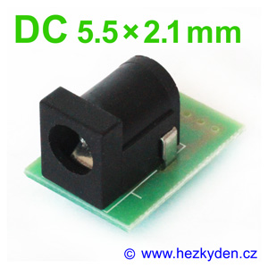 Adapter DC napájecí konektor - bez LED
