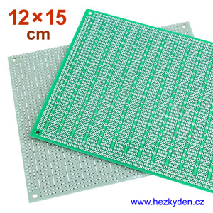 Bastldeska univerzální plošný spoj 12x15cm PROFI jednostranná SPECIAL