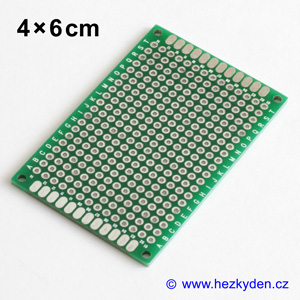 Bastldeska univerzální plošný spoj 4x6cm PROFI