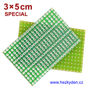 Bastldeska univerzální plošný spoj 3x5cm PROFI SPECIAL