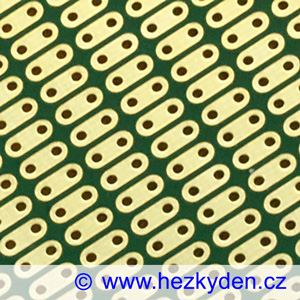 Bastldeska univerzální plošný spoj 6x12cm PROFI oboustranná SPECIAL