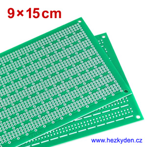 Bastldeska univerzální plošný spoj 9x15cm PROFI jednostranná SPECIAL 2