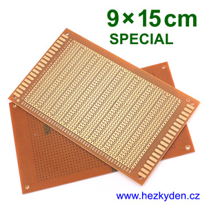 Bastldeska univerzální plošný spoj 9x15cm SPECIAL