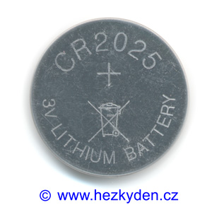 Lithiová baterie CR2025