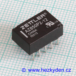 Bistabilní relé 12 V - ZETTLER AZ850P2-12