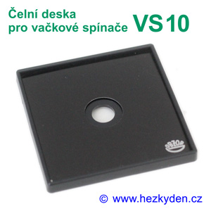 Čelní deska pro vačkové spínače VS10