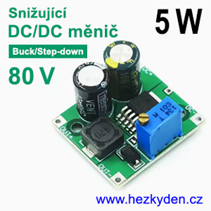 DC-DC měnič CN7015 snižující 5 watt