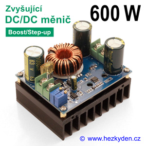 DC-DC měnič UC2843B zvyšující 600W
