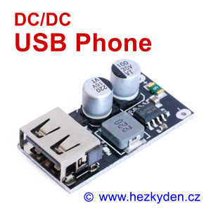 DC-DC měnič USB Phone
