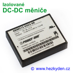 DC-DC měniče 5V PowerOne