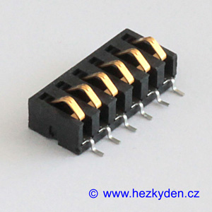 Dotykový konektor 6pin
