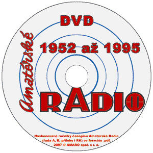DVD Amatérské radio 1952-1995