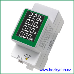 Elektroměr na DIN lištu