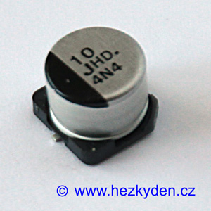 Elektrolyt 10µ 63V SMD