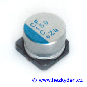 Elektrolyt 150µ 16V SMD