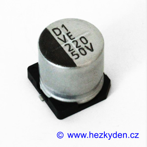 Elektrolyt 220µ 50V SMD