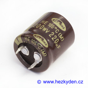 Elektrolyt 220µ 200V