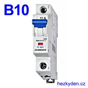 Jistič BMS0 B 10/1 Schrack