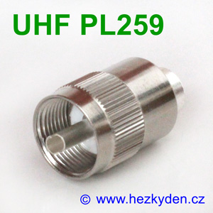 Konektor UHF PL259 na kabel