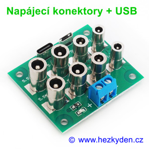 Konektorová banka USB