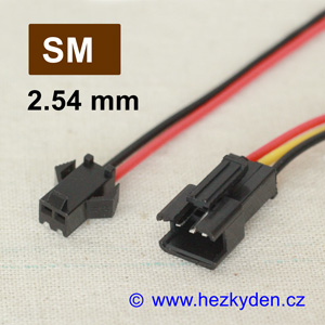 Konektory SM2.54mm s kabelem