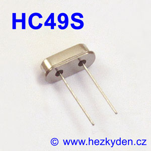 Krystaly pouzdro HC49S