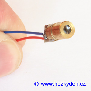 Laserová LED dioda 5 mW