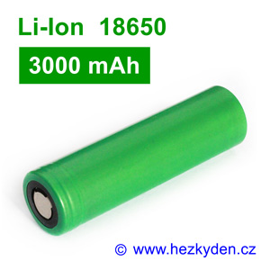 Li-Ion baterie 18650 Murata/Sony 3000mAh