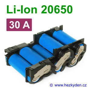 Li-Ion baterie LG 20650 LGDBHG62065 3000 mAh