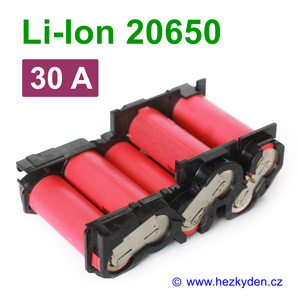 Li-Ion baterie 20650 Panasonic/Sanyo NCR20650A