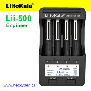 Liitokala Lii-500 Engineer - nabíječka