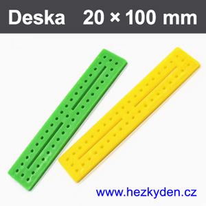 Malá deska plastová 20x100mm