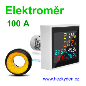 Multifunkční elektroměr kontrolka