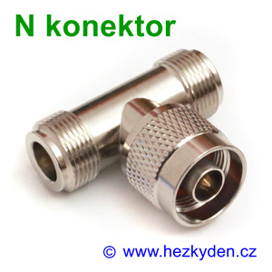 N konektor - T adapter - typ 1