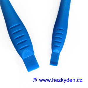Oboustranné plastové páčidlo modré typ 3