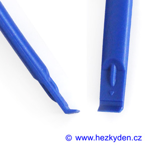 Oboustranné plastové páčidlo modré typ 4