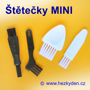 Plastové štětečky MINI