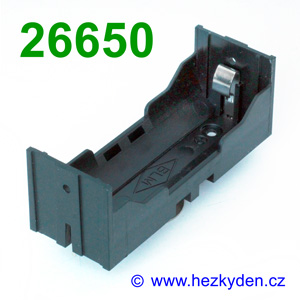 Pouzdro na baterie 26650 DPS