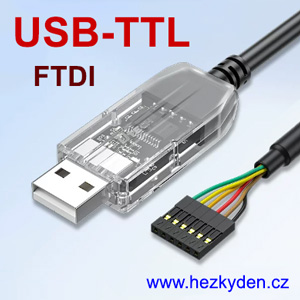 Převodník USB-TTL s FTDI