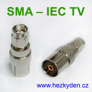 Redukce adapter SMA - TV IEC