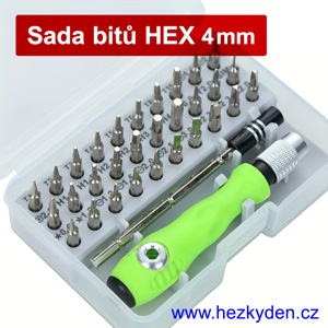 Sada mini bitů HEX