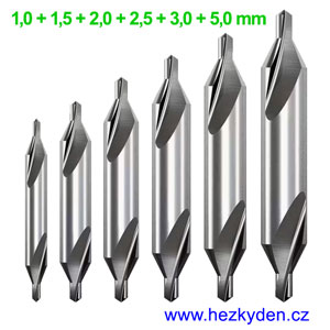 Sada navrtávaků 6 ks