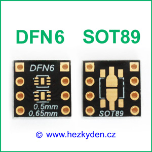 SMD adapter DFN6 SOT89