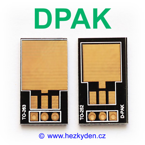 SMD adapter TO263, TO252, DPAK