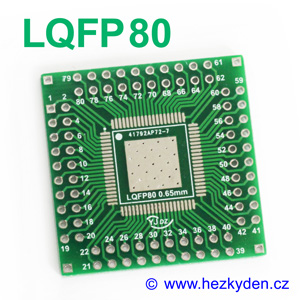 SMD adapter LQFP80