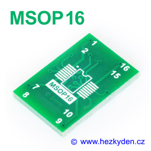 SMD adapter MSOP16